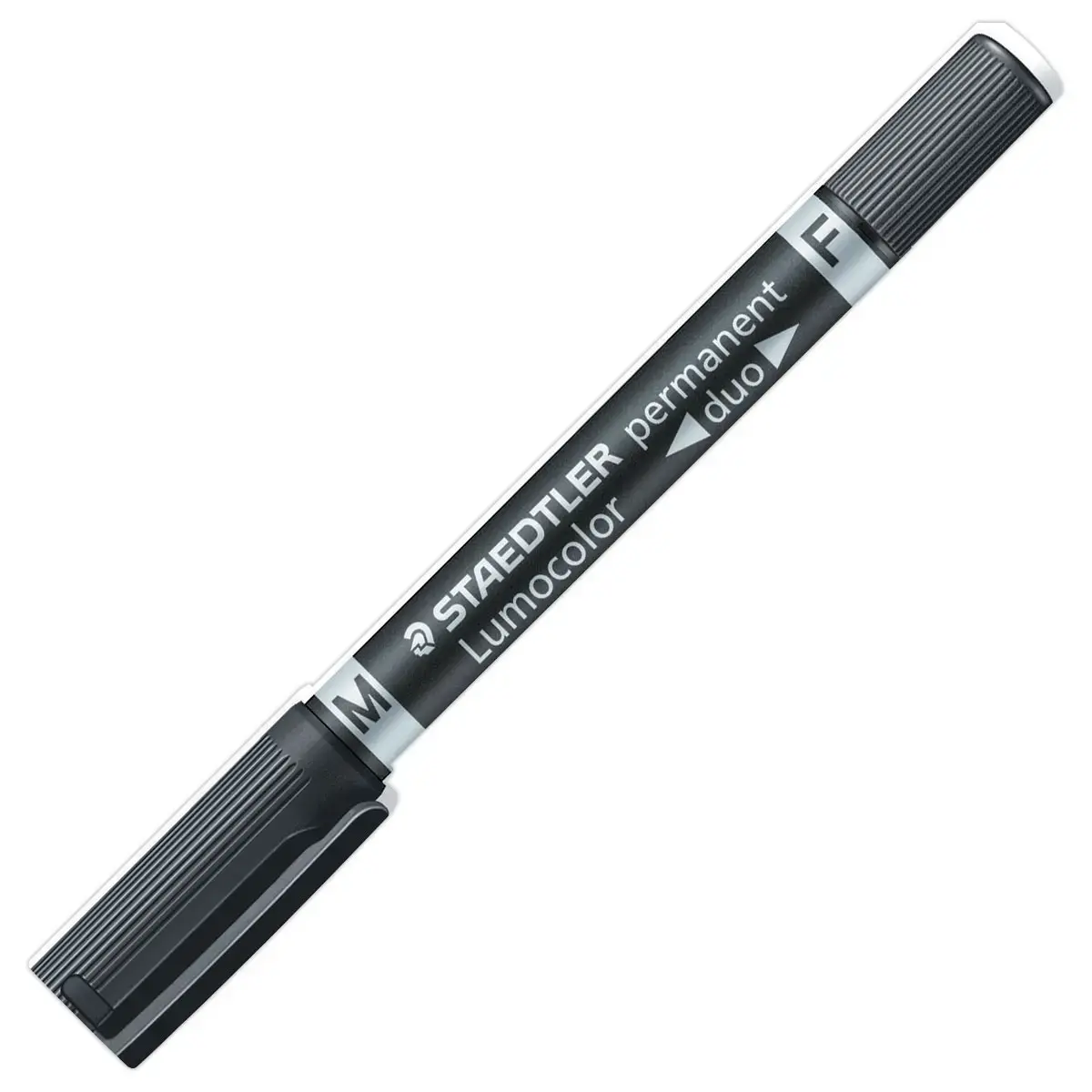 Permanente marker STAEDTLER duo - kogelpunt + fijne punt