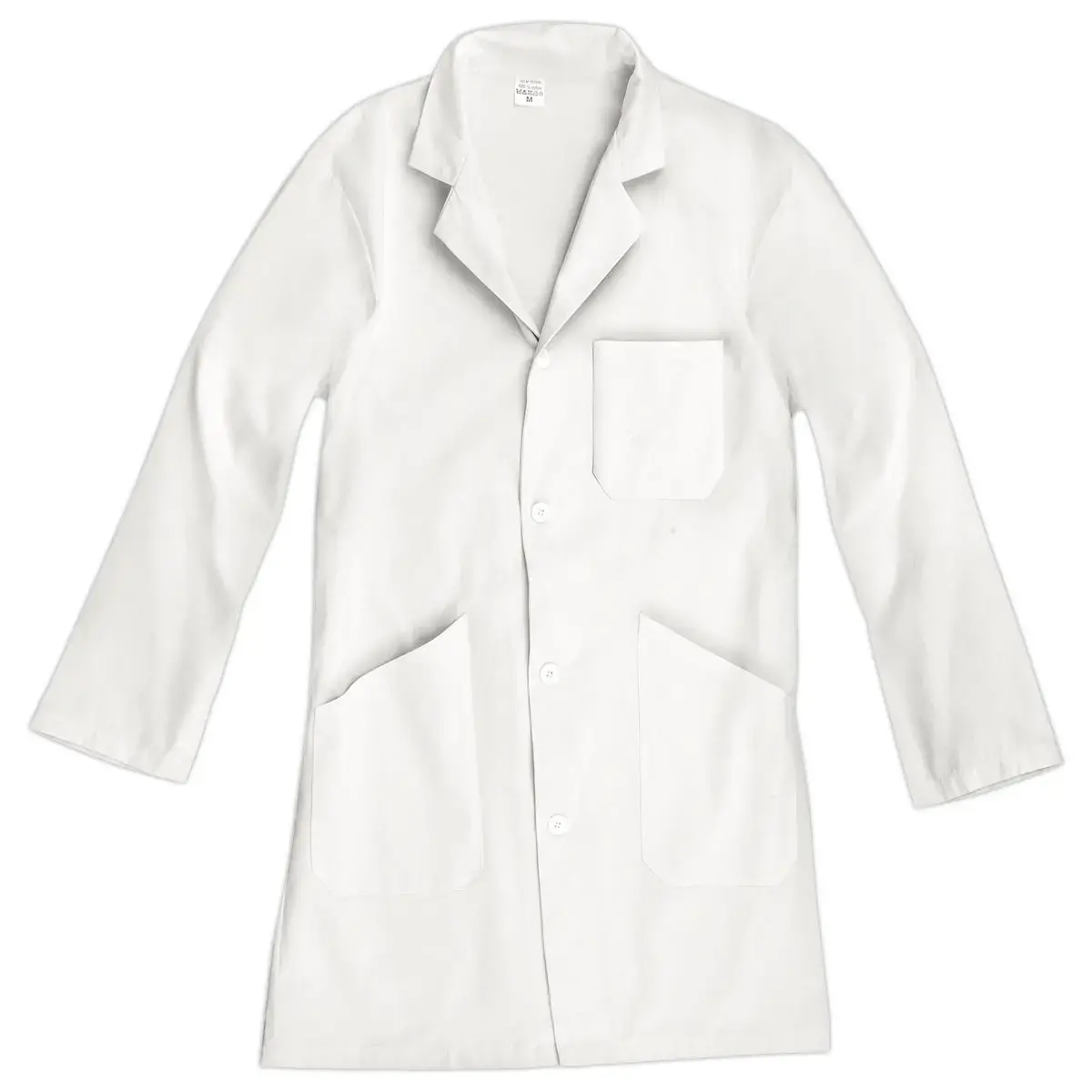 Witte schort 100% katoen - 190g/m2