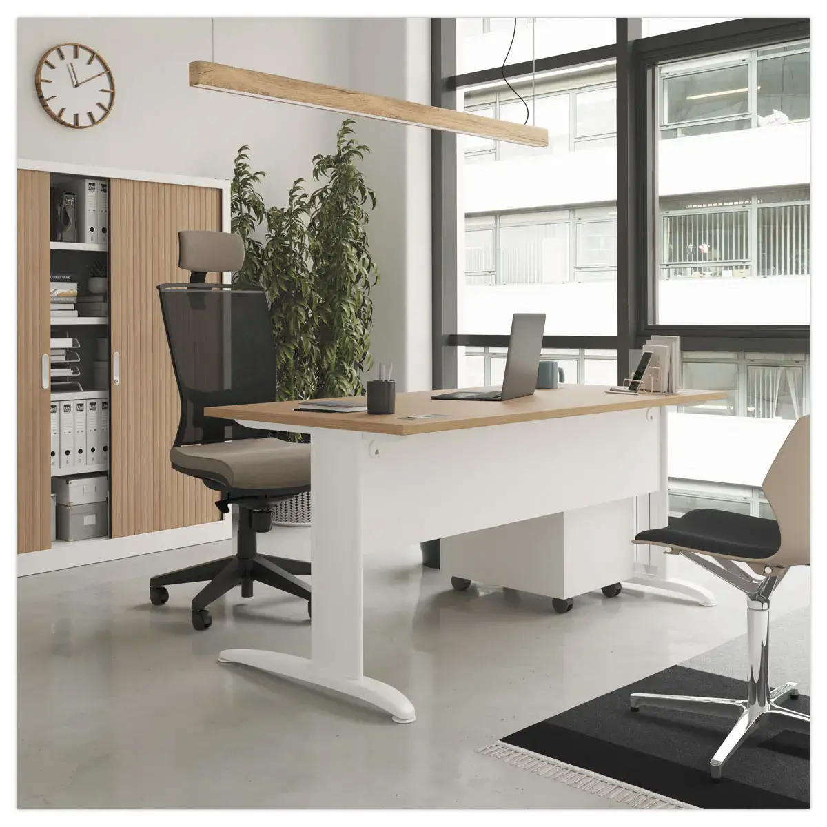 Bureau BUENOS AIRES - Wit - 120x80 cm