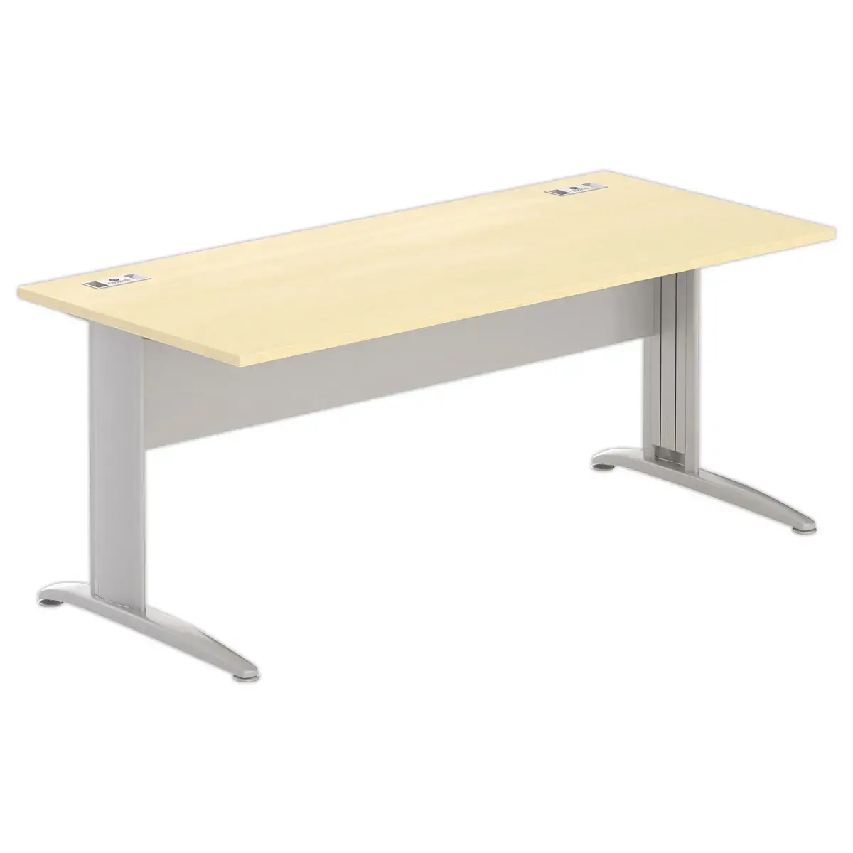 Bureau Buenos Aires - 180 x 80 cm - Blad beuk aluminium poten