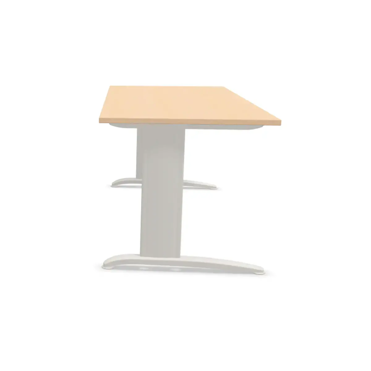 Bureau Buenos Aires - 180 x 80 cm - Blad beuk aluminium poten