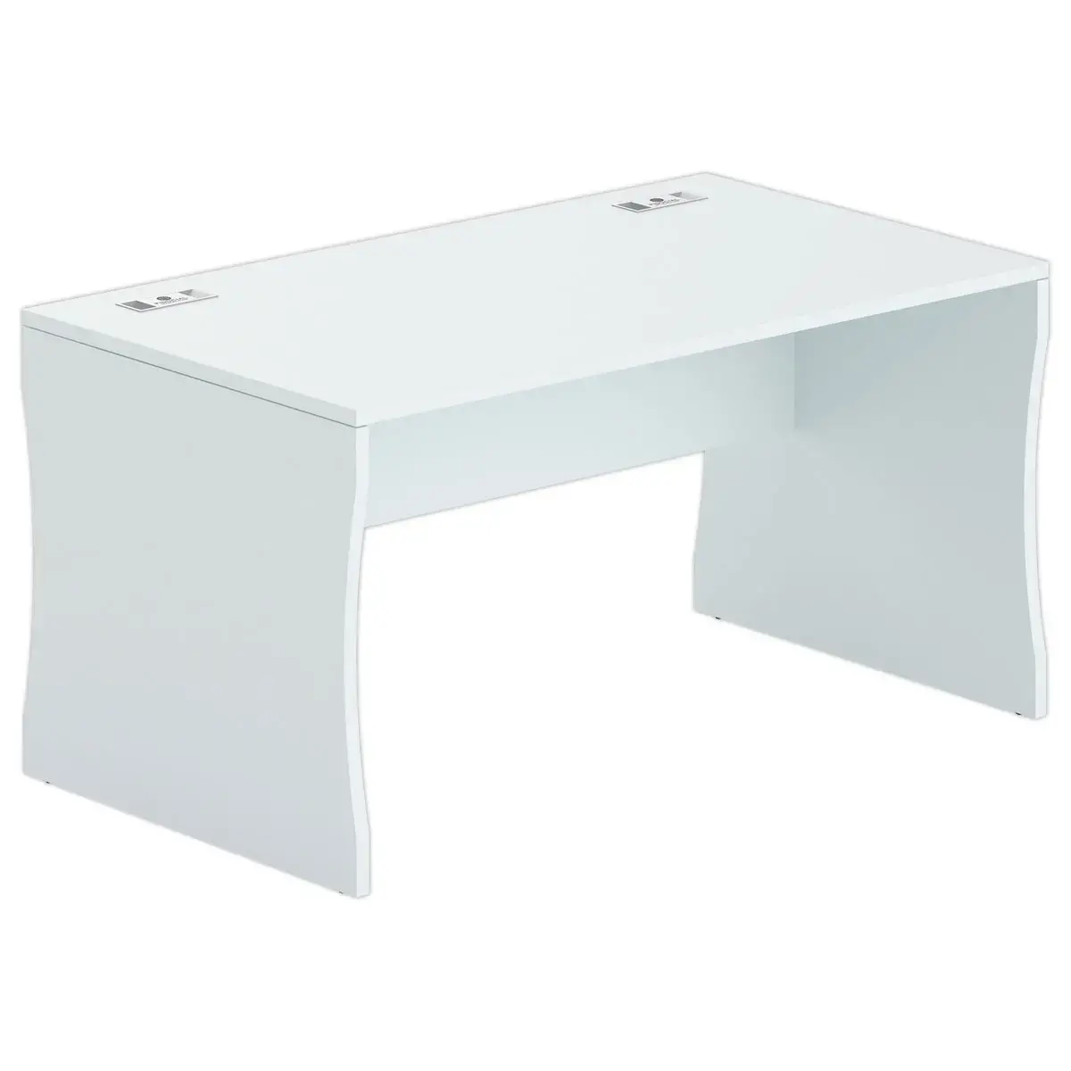 Bureau BUDAPEST 140 x 80 grijs