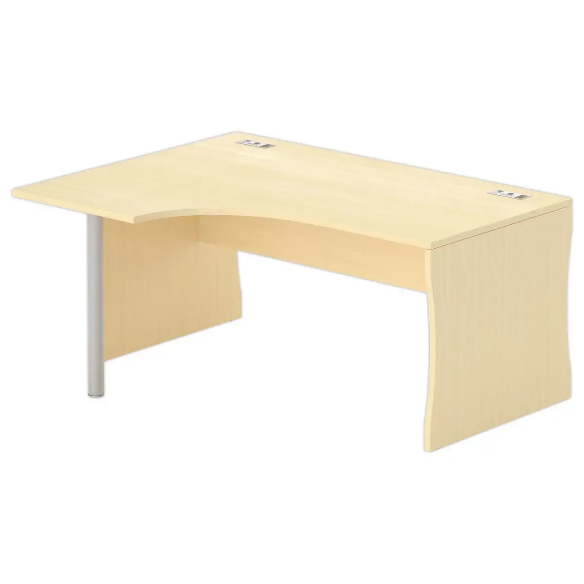 Compact bureau BUDAPEST terug naar links - beuken L160 