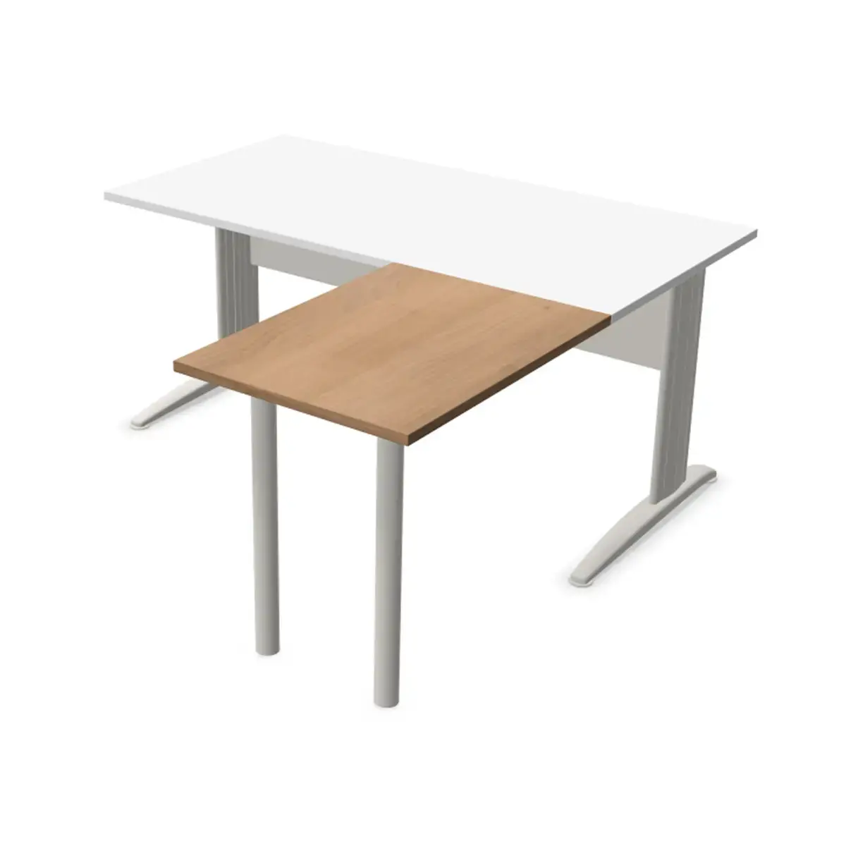 Retour BUENOS AIRES EN BUDAPEST 80 x 60 notenhout - aluminium poten