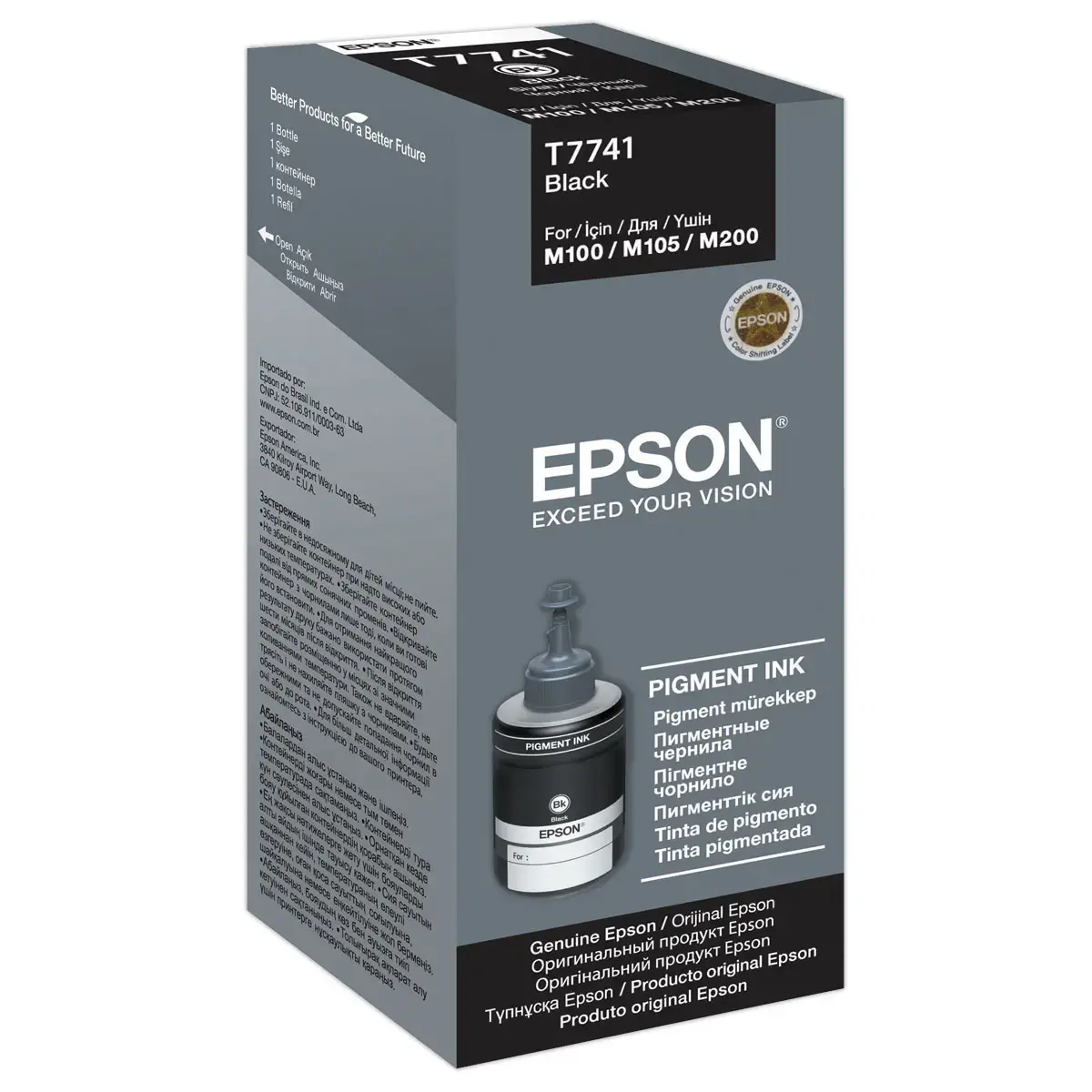 Oplaadbare inktcartridge EPSON T7741 ZWART