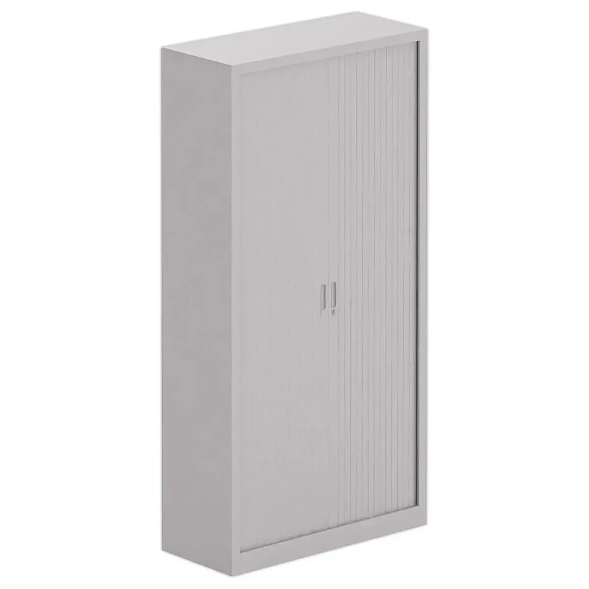 Hoge metalen kast - 198x100 cm - Aluminium 