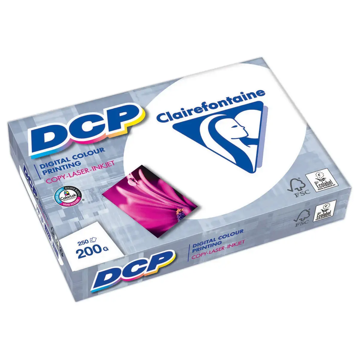 Riem van 250 vellen wit laserpapier - DCP - A3 - 200g - CLAIREFONTAINE