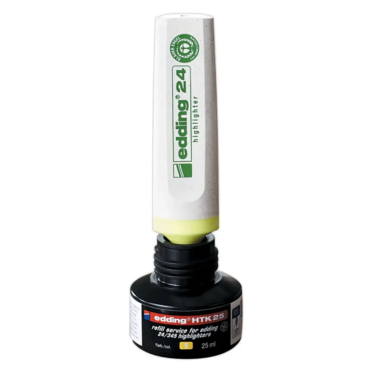 Oplaadbare markeerstift EDDING - Ecoline E24 - Geel 