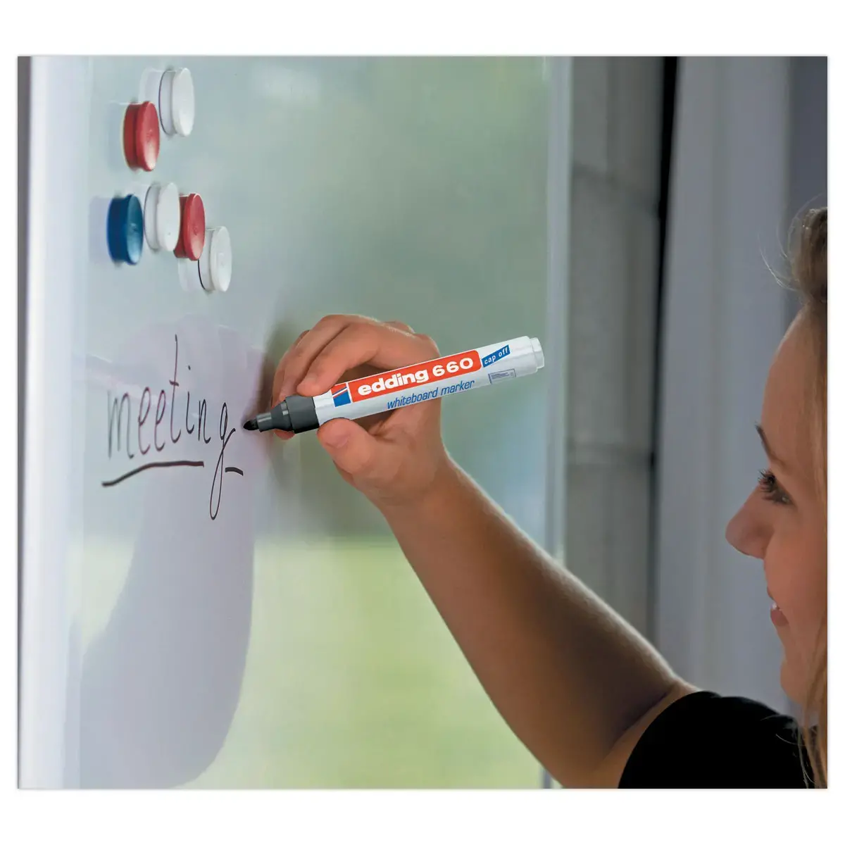 20 Markers 660 - Kogelpunt voor whiteboards - EDDING