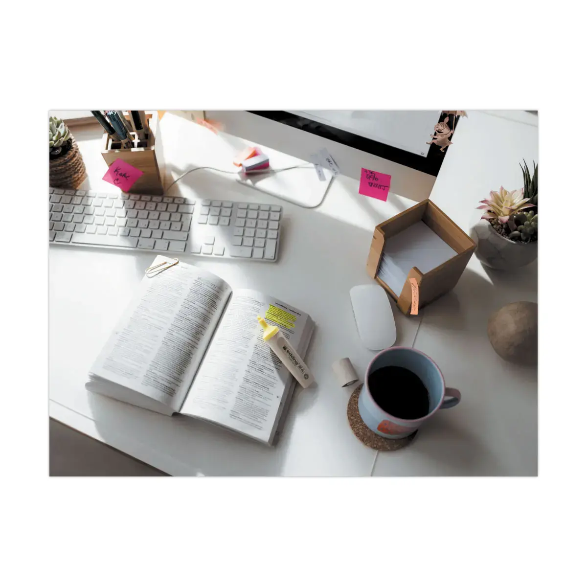 Markeerstift brede punt - ECOLINE E24 - roze - EDDING 