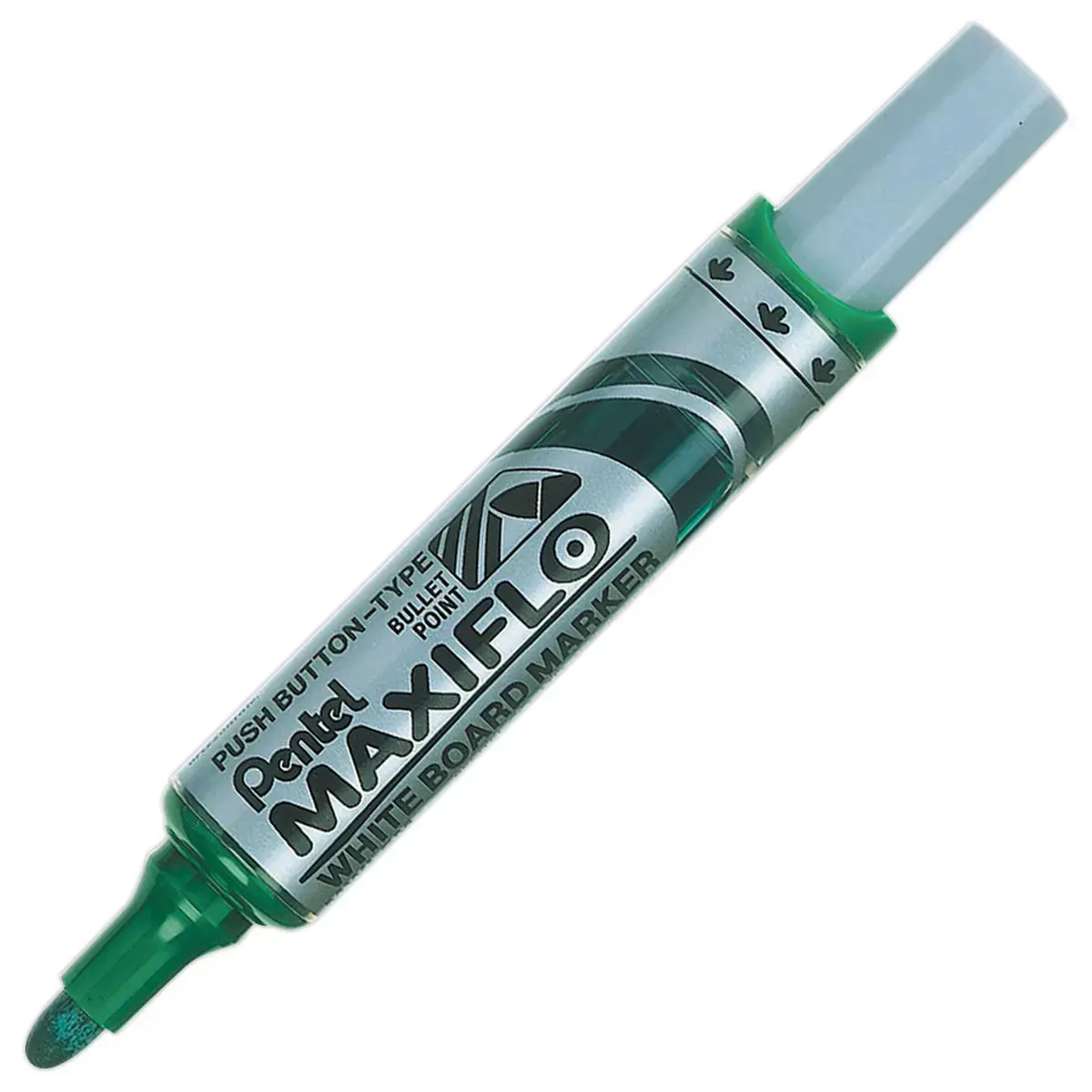 Marker Maxiflo - Grote ronde punt - groen - PENTEL 