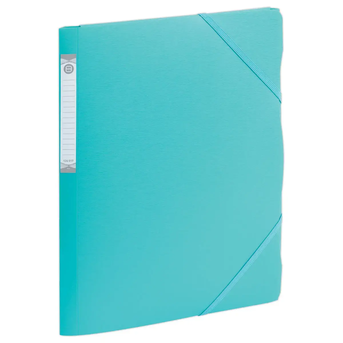 Map met 3 flappen en elastiek - Polypropyleen - Blauw - FIDUCIAL 