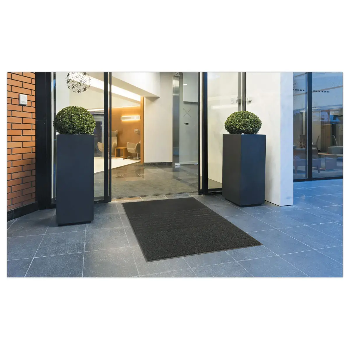 Buitentapijt met antislip Capture - L 90 x B 150 cm
