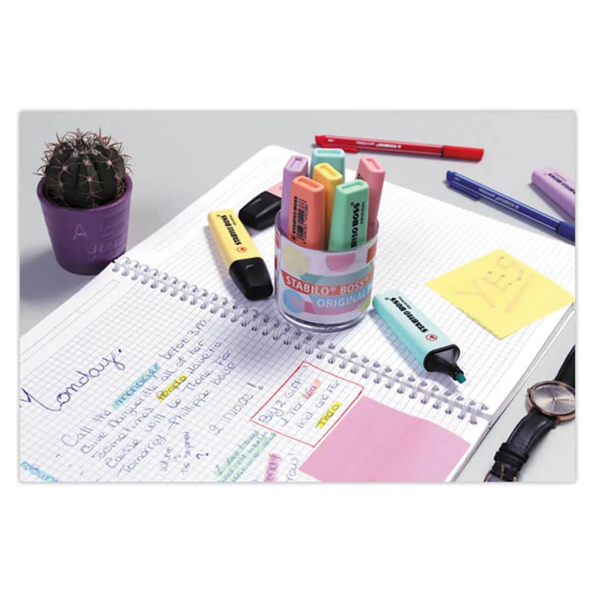 6 Markeerstiften Stabilo Boss Original Pastel - STABILO