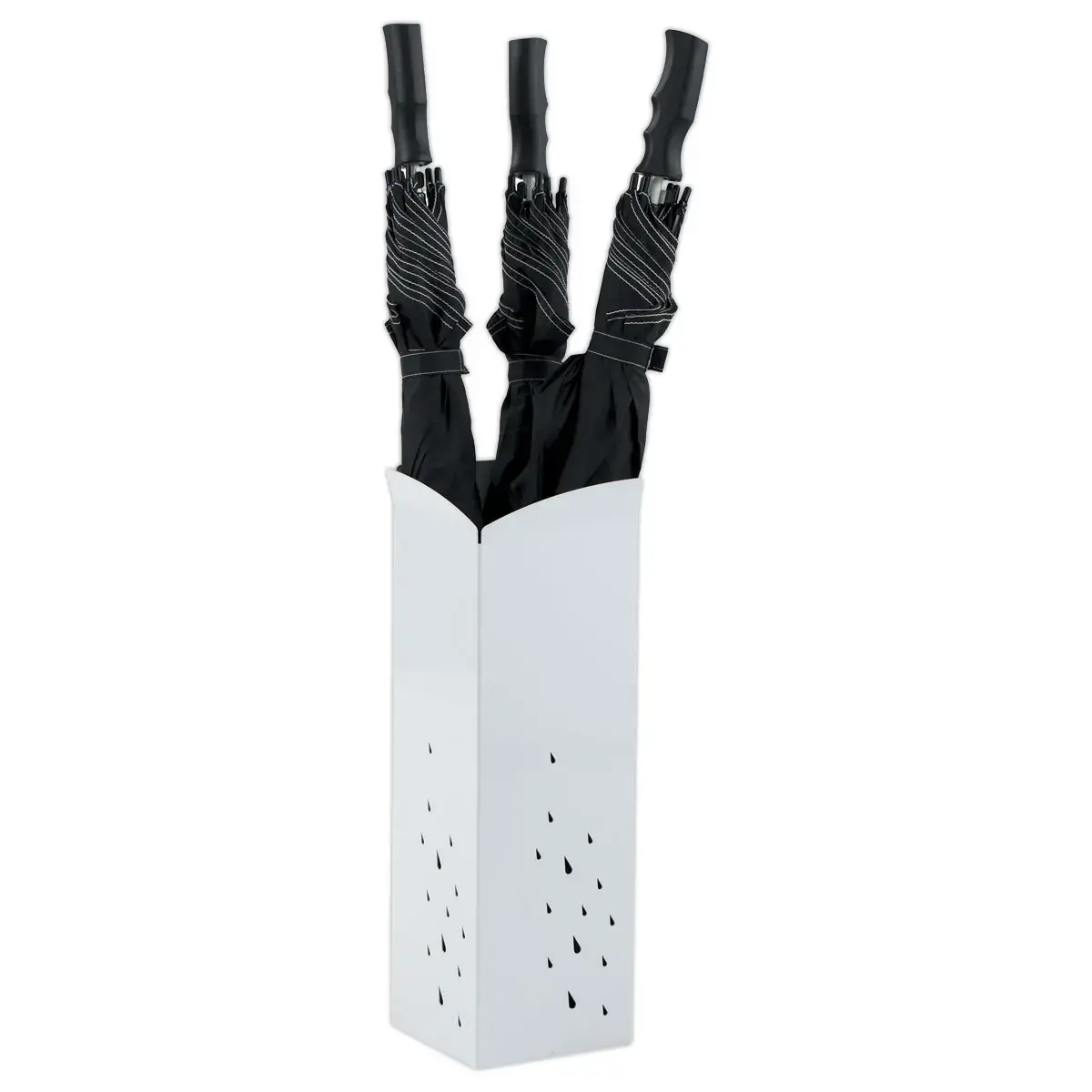 Metalen paraplubak - Wit - ALBA