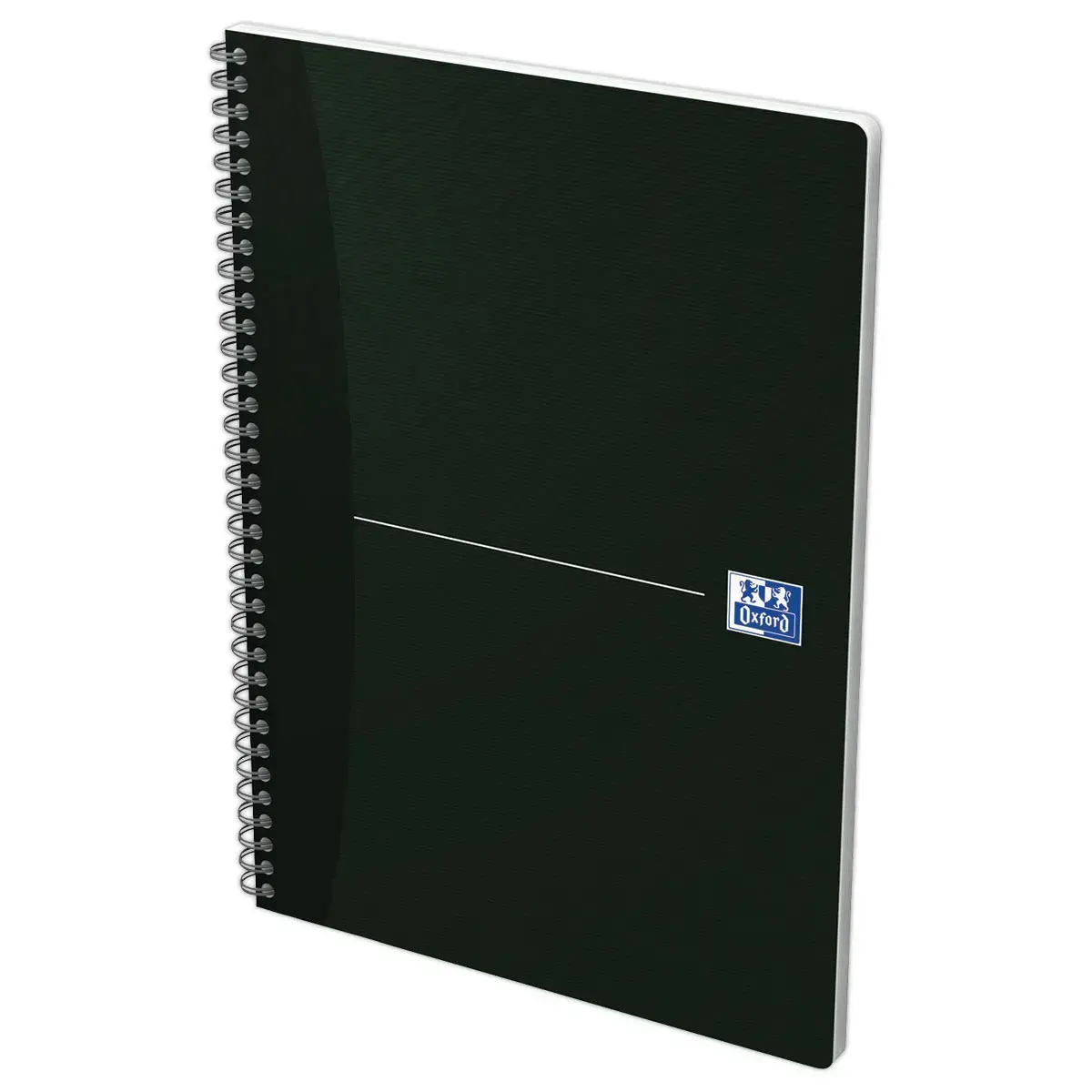 Spiraalschrift A4 Essentials - 5 x5 - 180 pagina's - Zwart - OXFORD 