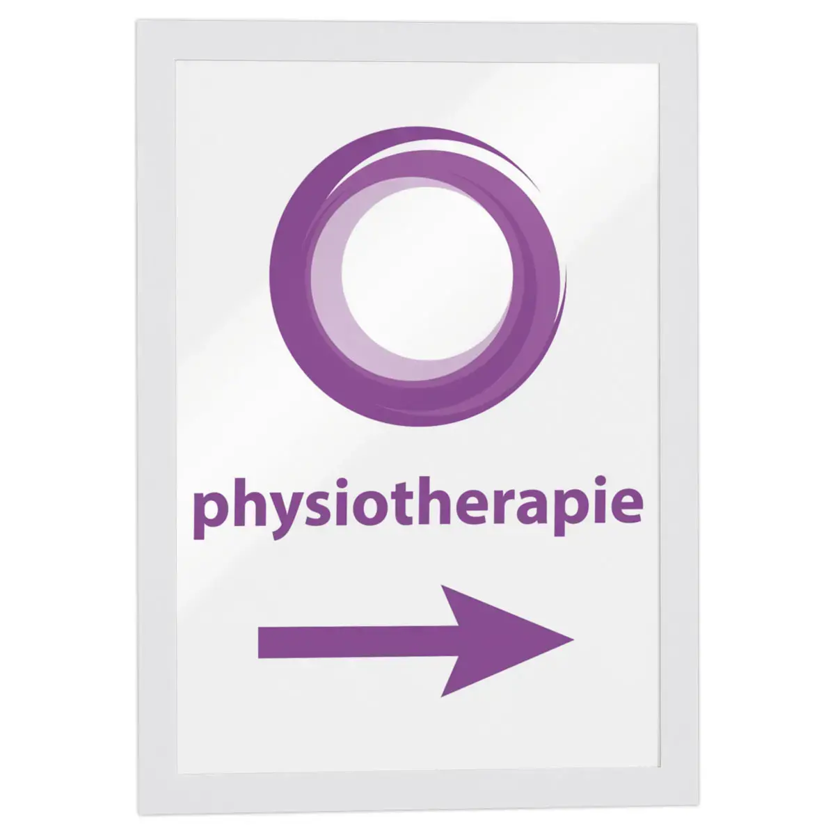 2  Duurzame zelfklevende displayframes - A4 - Wit 