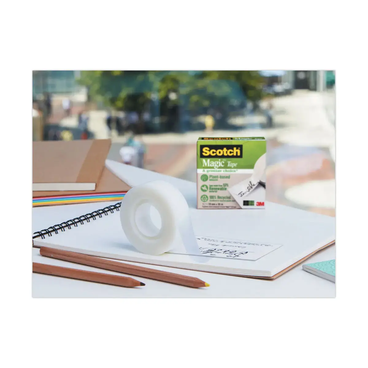Rol onzichtbare plakband Magic 900 - 33 m x 19 mm - 3M SCOTCH