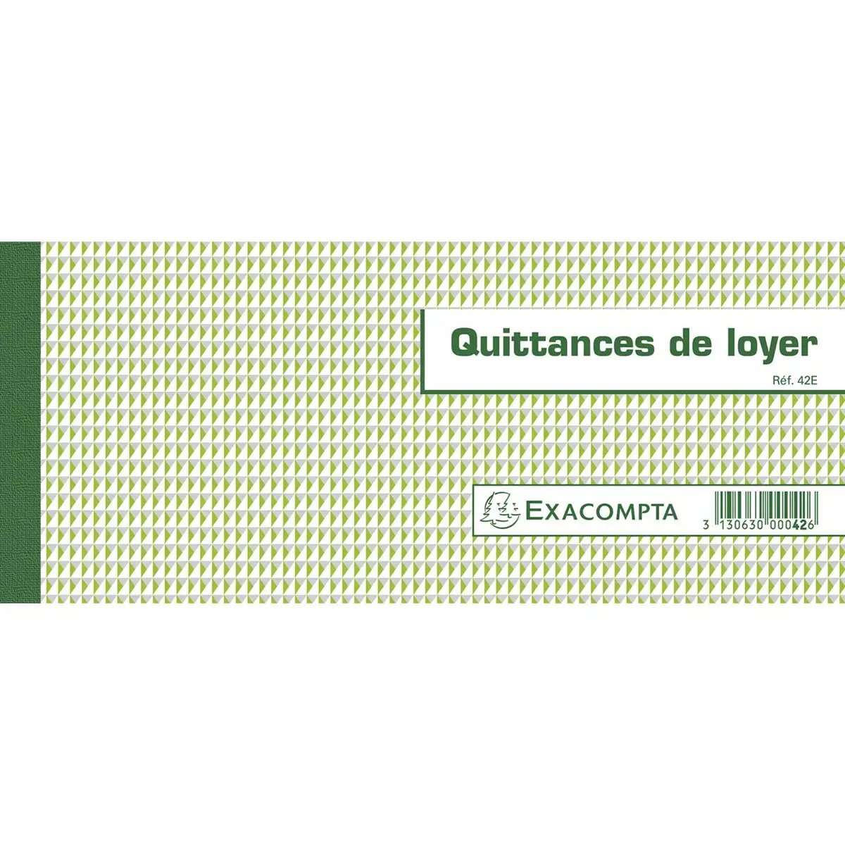 Bedrukt doorschrijfboekje Quittances de loyer - 50 vellen - EXACOMPTA
