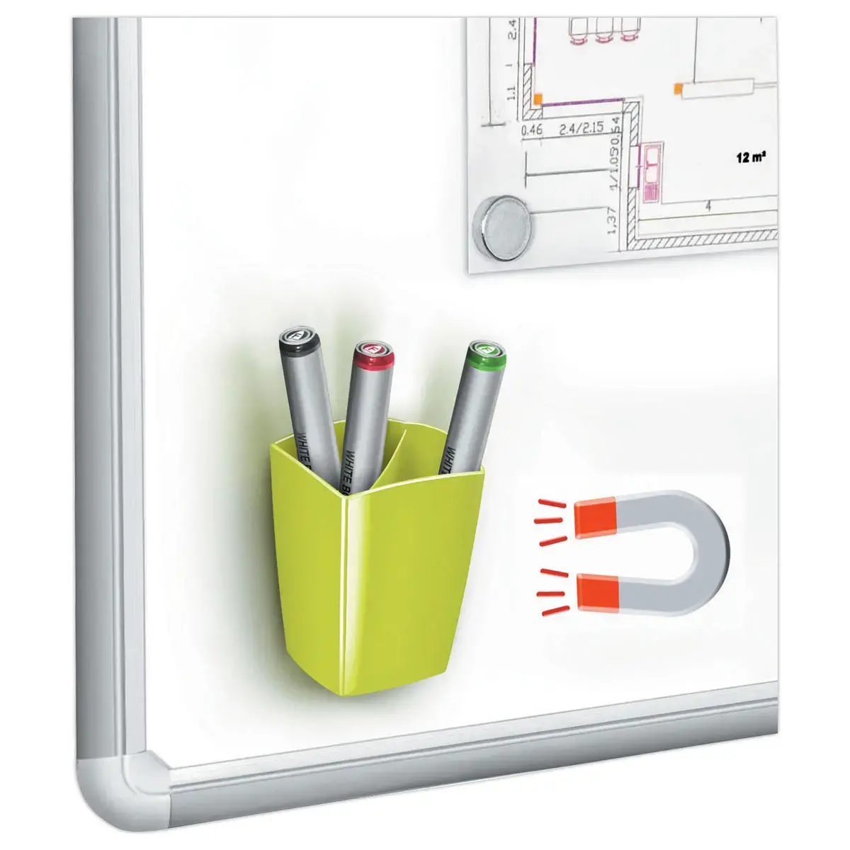 Magnetische penhouder Gloss