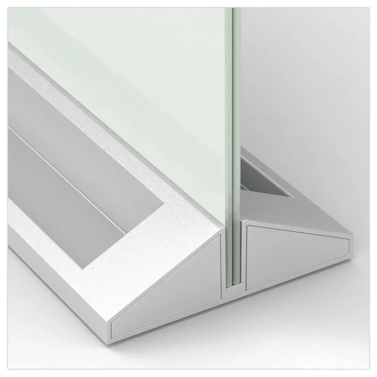 Glazen bureaubord - 58 x 44 cm - Premium Plus - NOBO 
