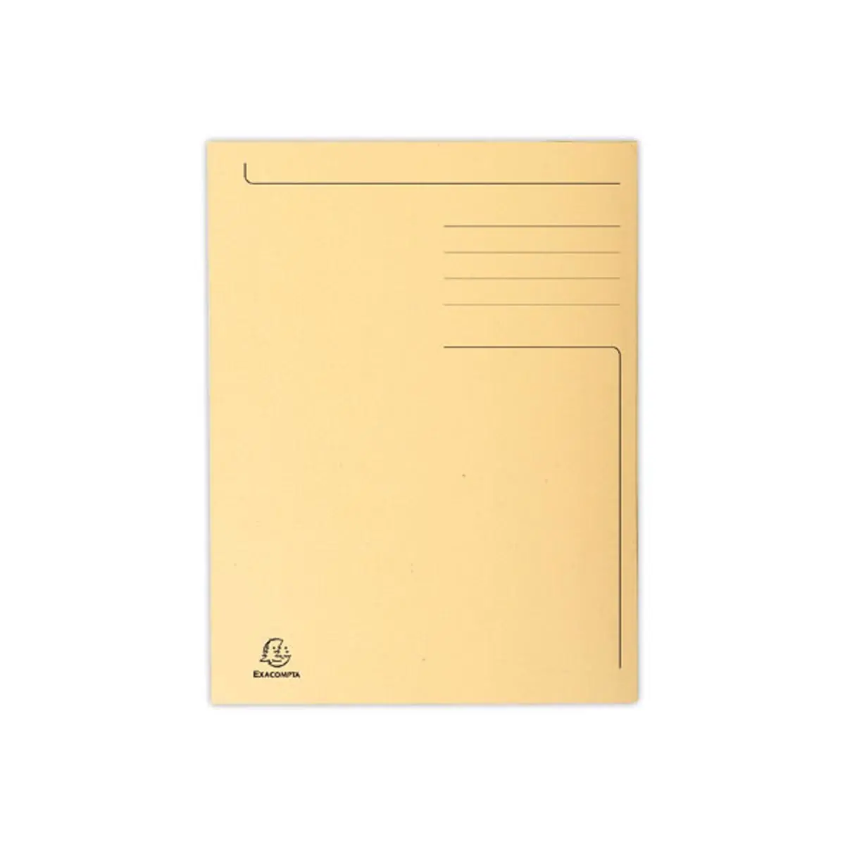 50 Mappen 3 kleppen karton 280g Forever -A4