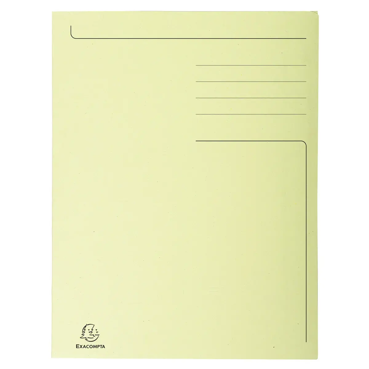 50  Mappen 3 kleppen karton 280g Forever -A4 