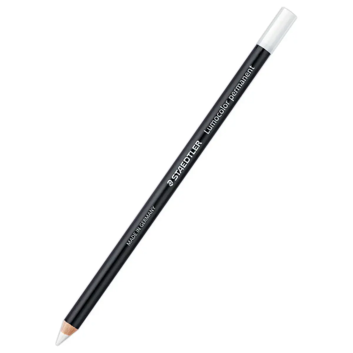 12 Permanente markeerstiften Glasochrom - Wit - STAEDTLER