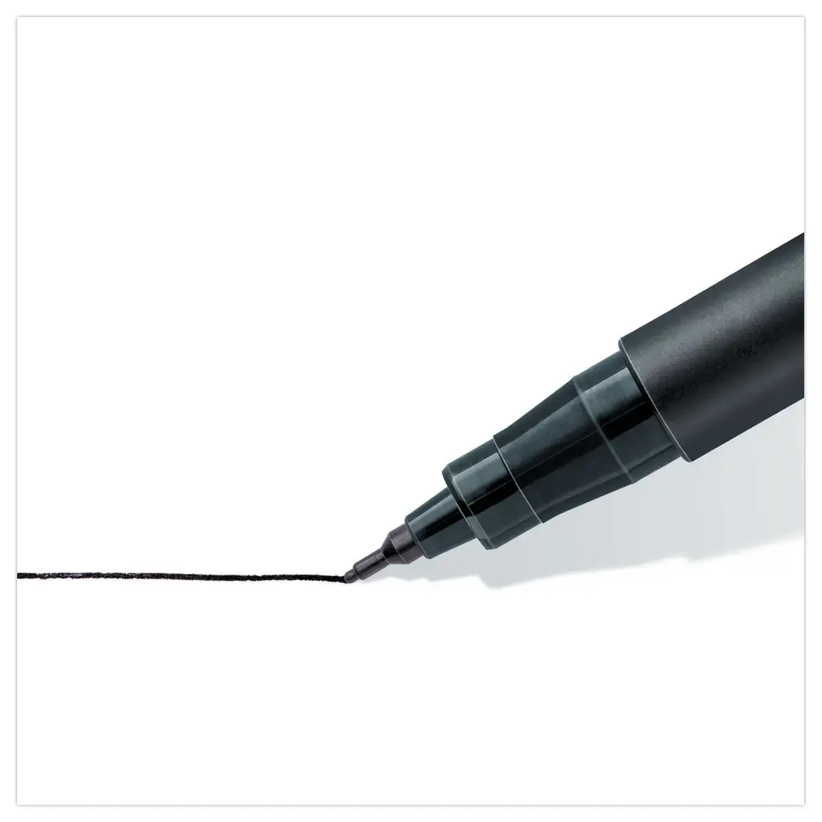 Permanente viltstift voor overheadprojectie Lumocolor - 0,4mm - zwart - STAEDTLER