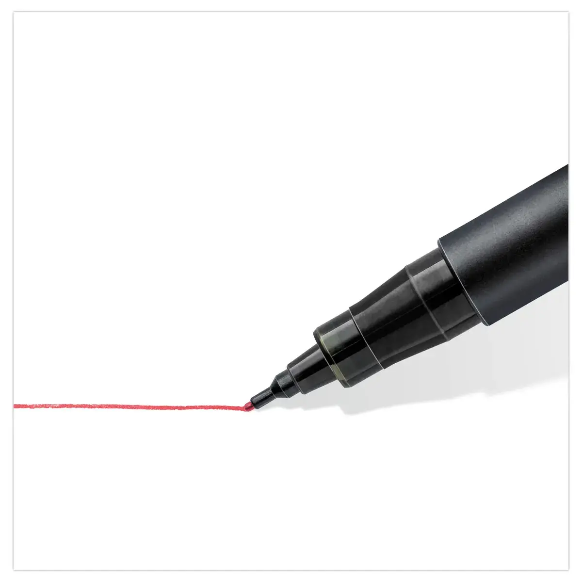 Permanente viltstift voor overheadprojectie Lumocolor - 0,4mm - rood - STAEDTLER