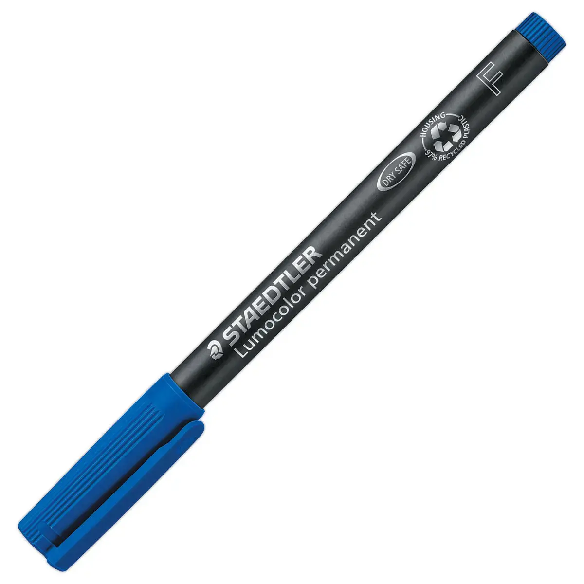 Universele permanent marker Lumocolor - 0,6 mm - Blauw - STAEDTLER