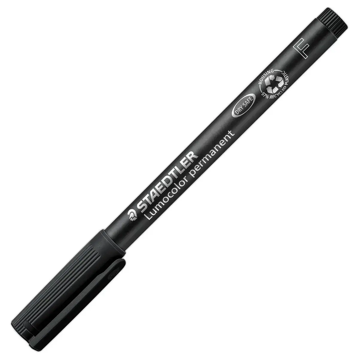 Universele permanent marker Lumocolor - 0,6 mm - Zwart - STAEDTLER