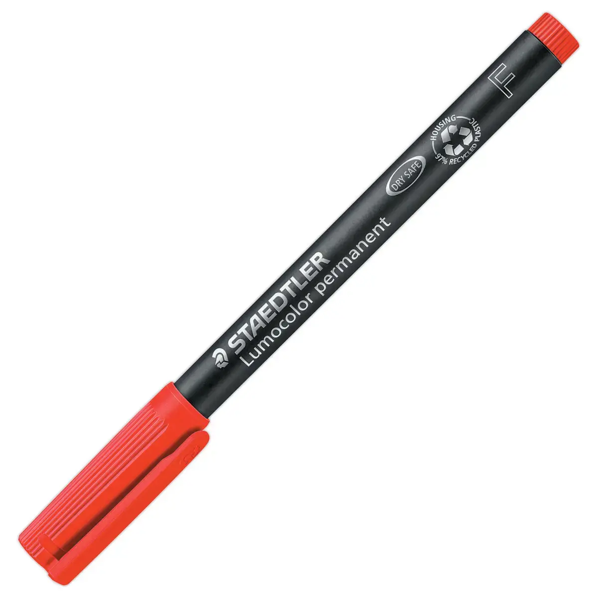 Universele permanent marker Lumocolor - 0,6 mm - Rood - STAEDTLER