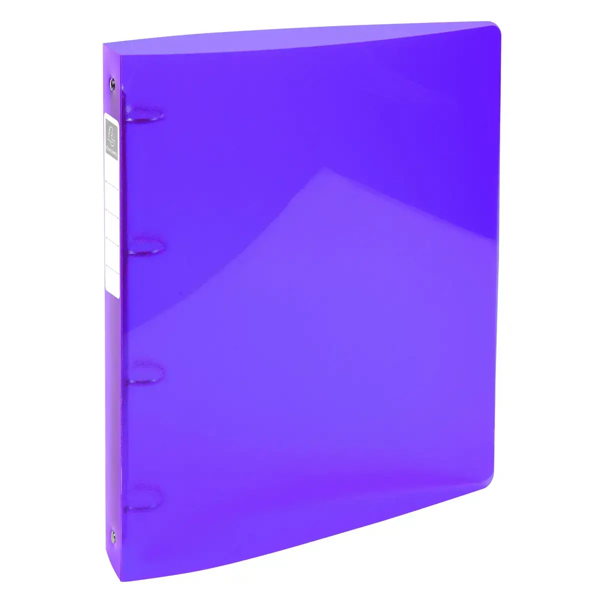 Transparante polypropyleen 4-ring binder EXACOMPTA Rug 4 cm