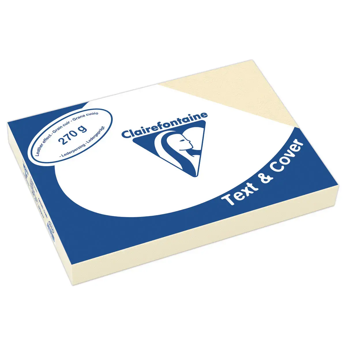 100 Covers gekorreld leer Text&Cover - A4270G