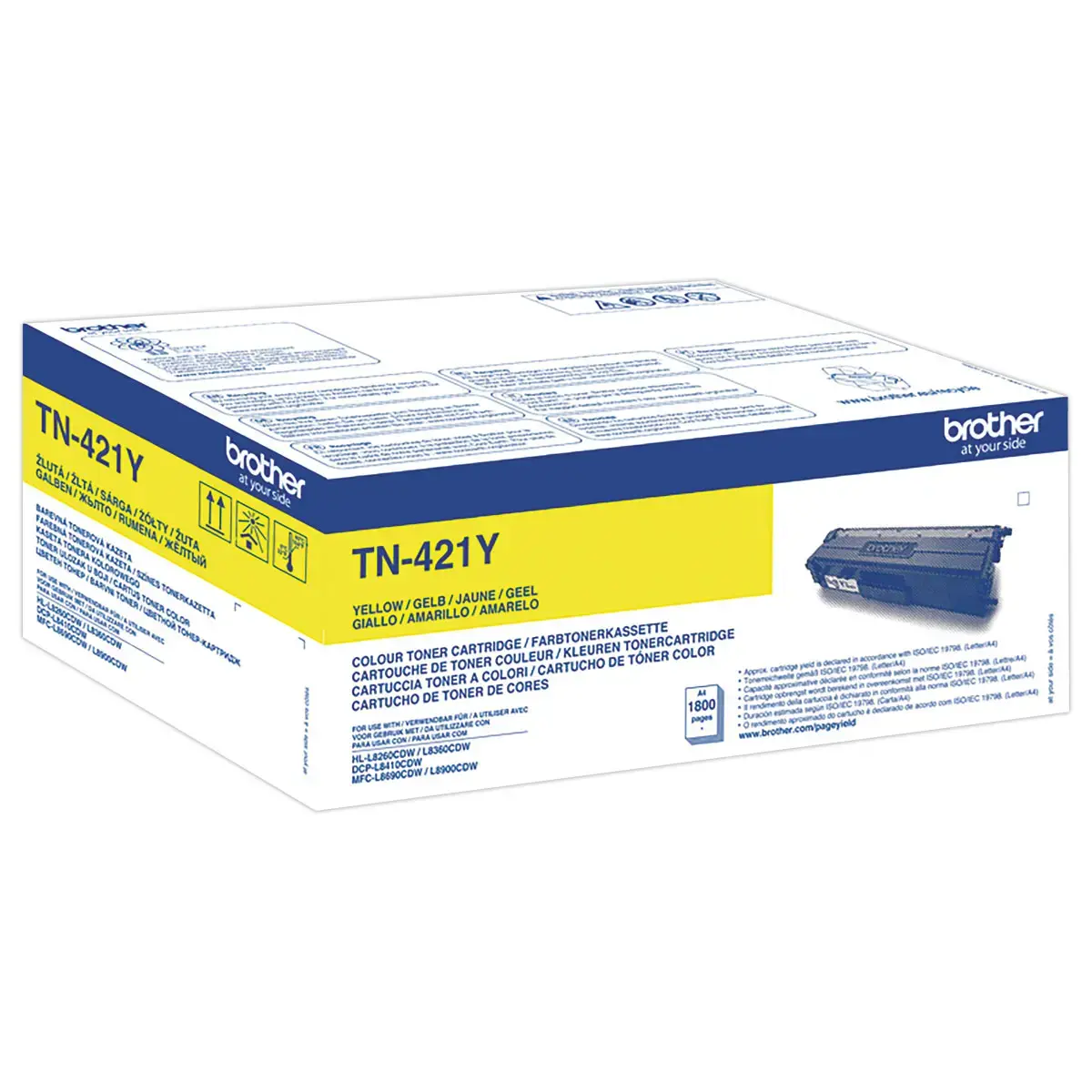 Toner BROTHER TN421 geel