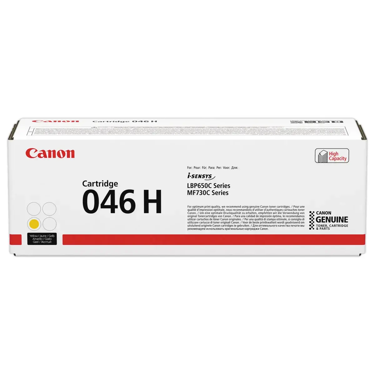 Toner CANON 046H geel