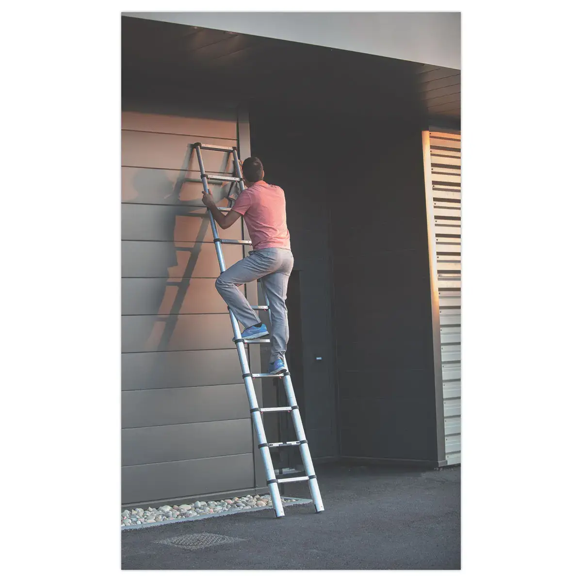 Uittrekbare ladder 10 treden