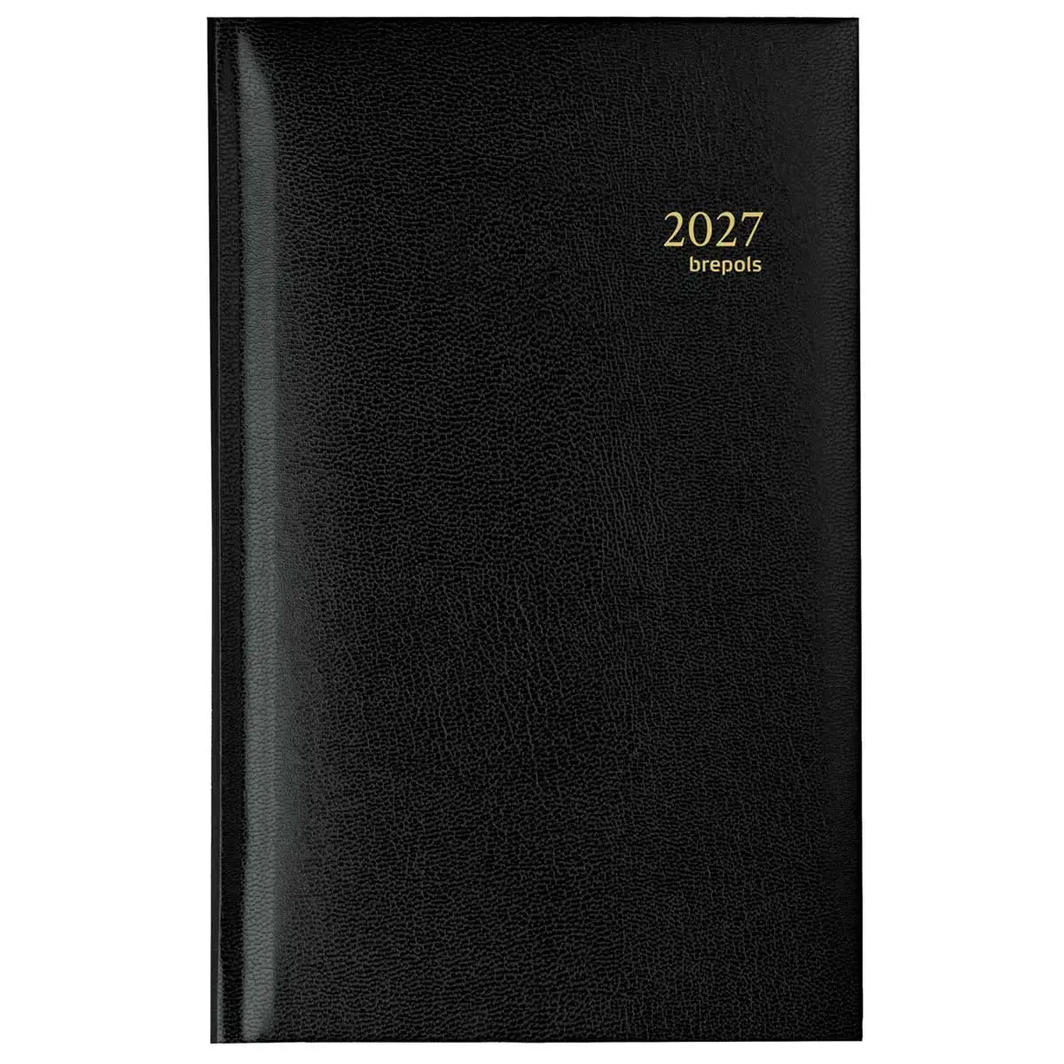 Zakagenda Brepols Interplan 9x16 cm - zwart 