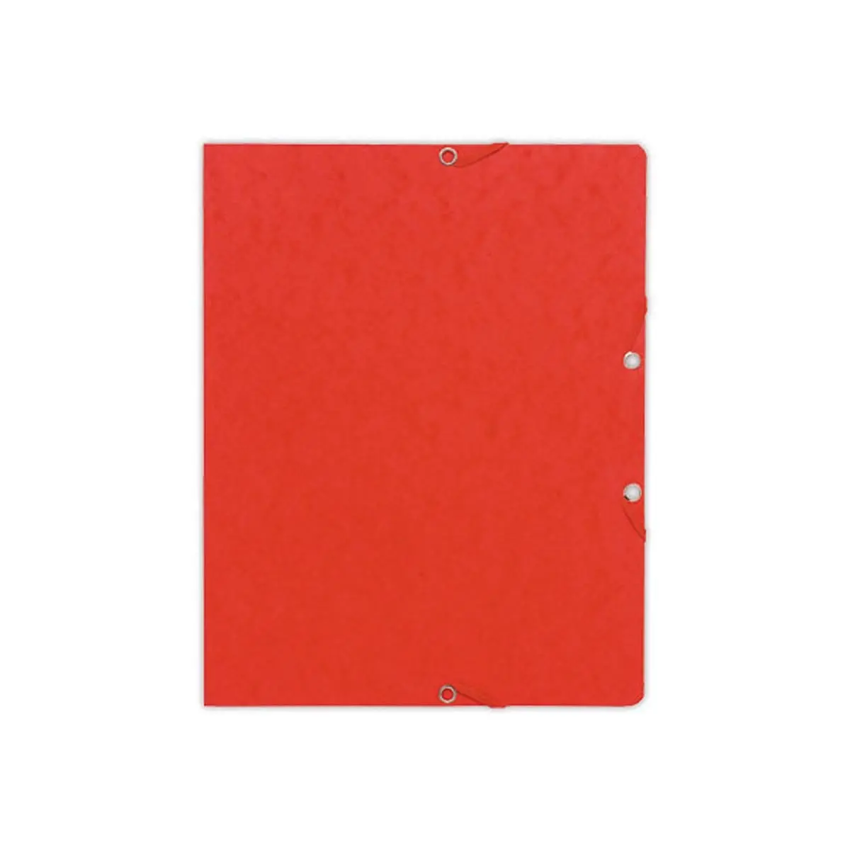 10 Mappen met elastiek zonder kleppen - karton 360g - rug 1,5 cm
