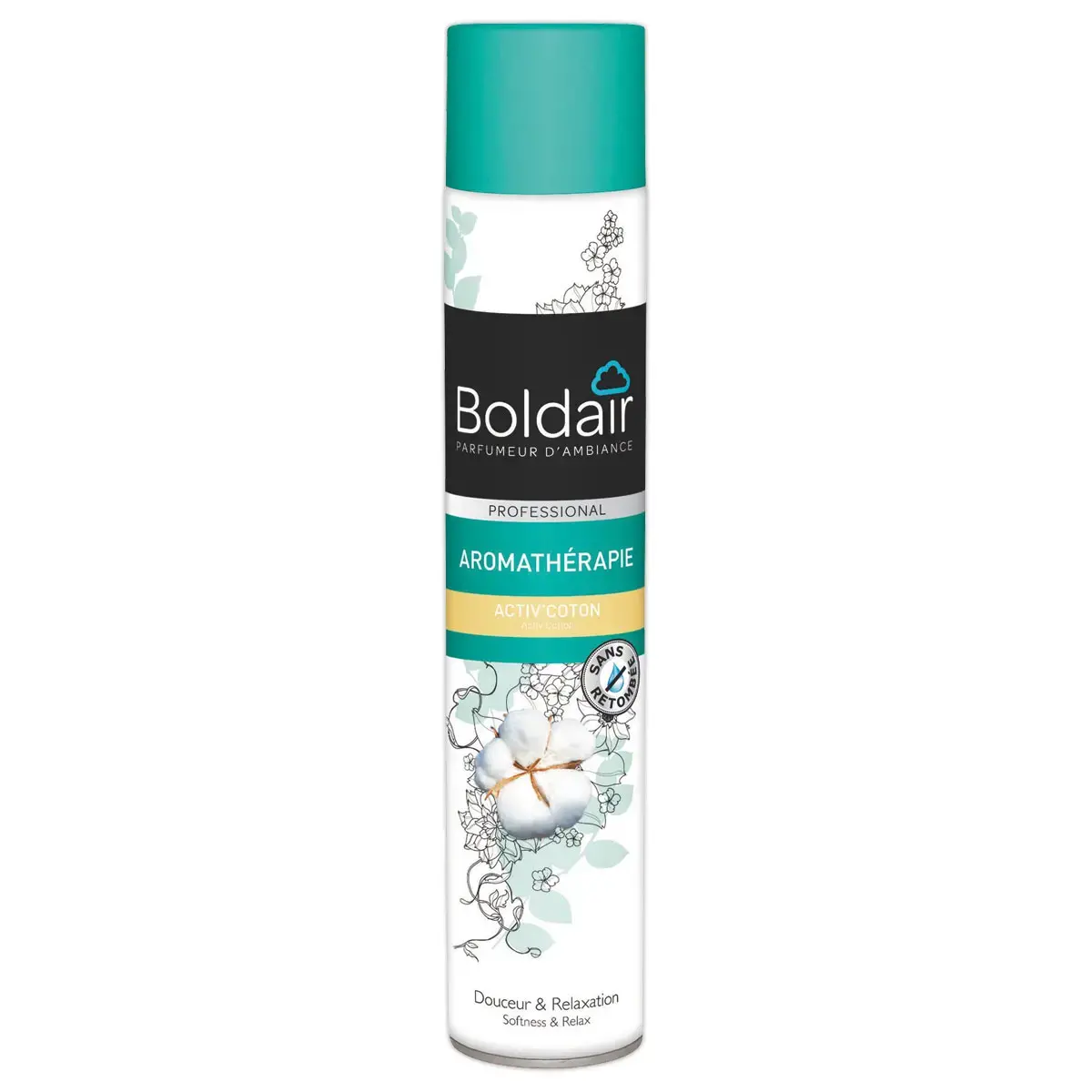 Luchtverfrisser Aromatherapie - Katoen - 500 ml - BOLDAIR