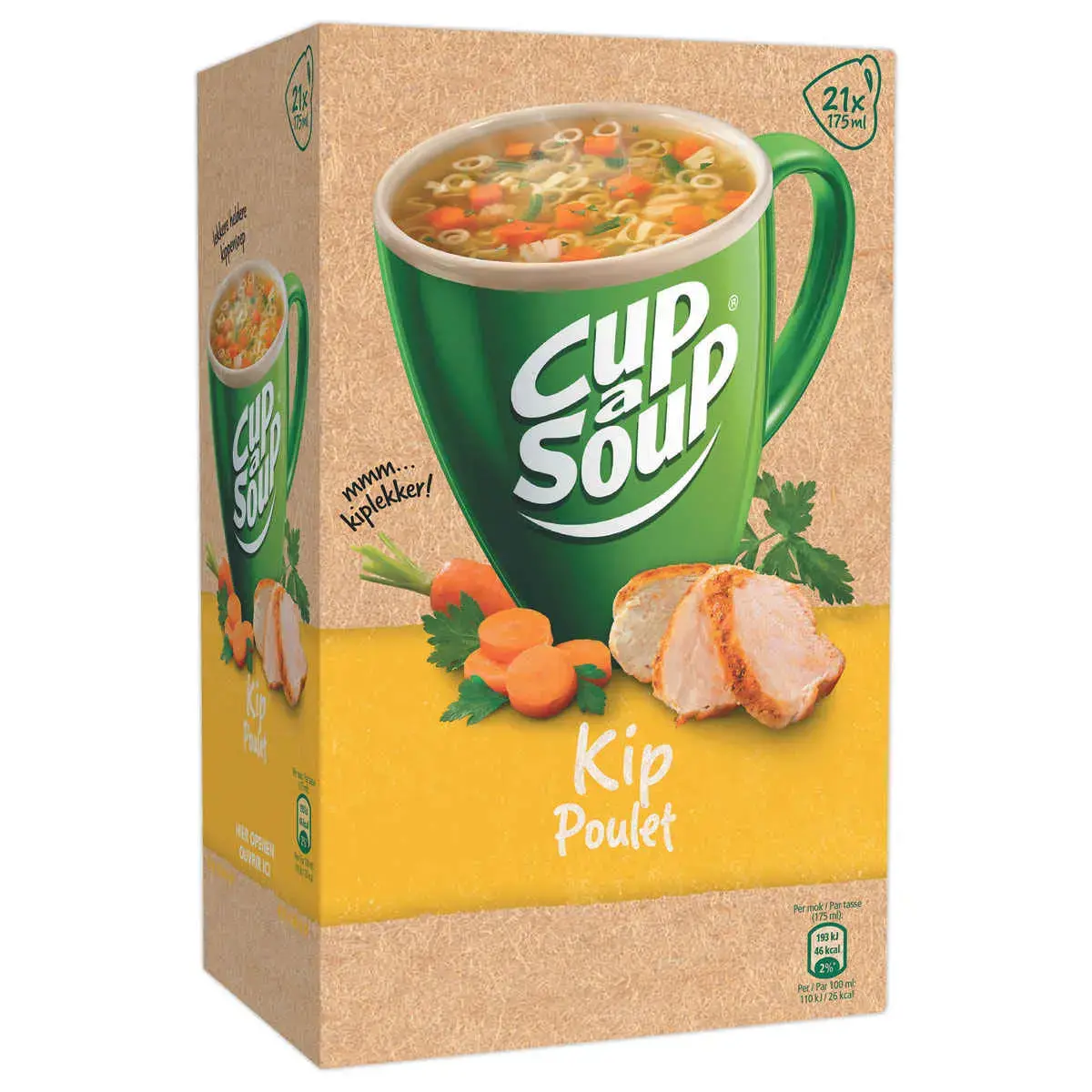 21 Kipzakjes Cup a Soup