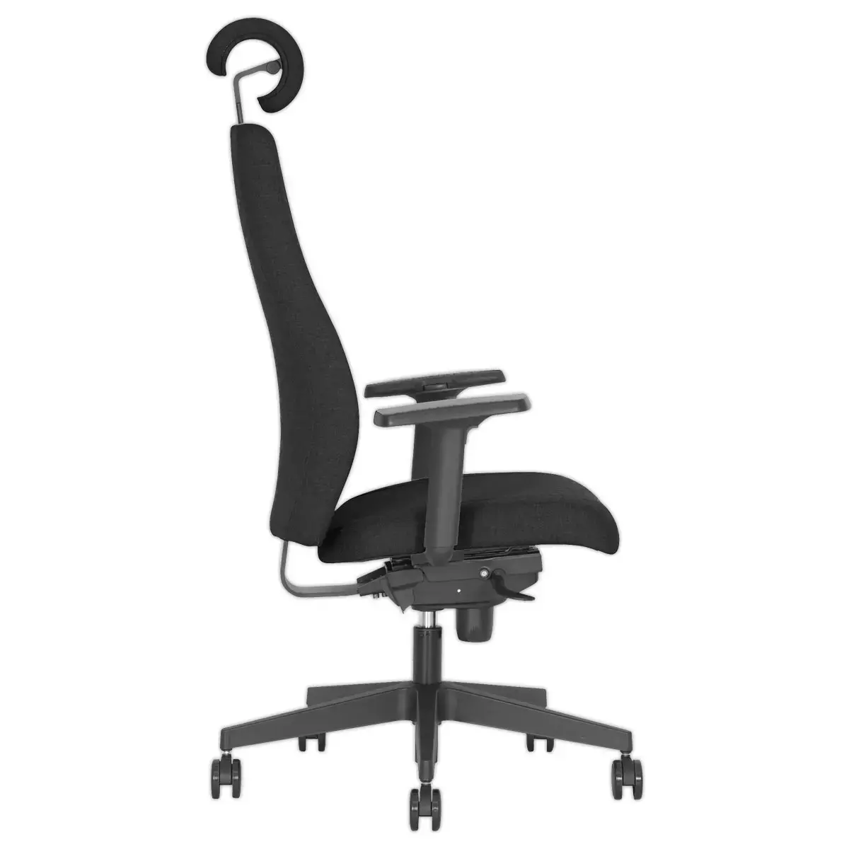 Synchrone bureaustoel Viden - Zwart - Gemonteerd