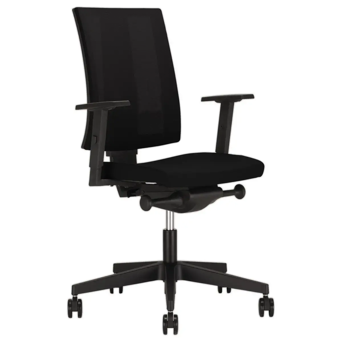 Synchrone bureaustoel Navigo - Zwart