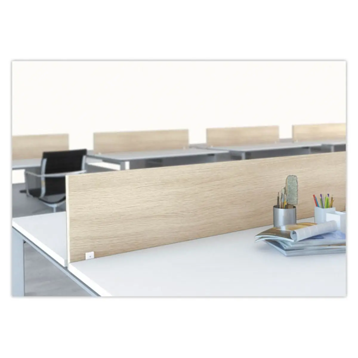 Kantoorkleiner L 160 wit/wit 