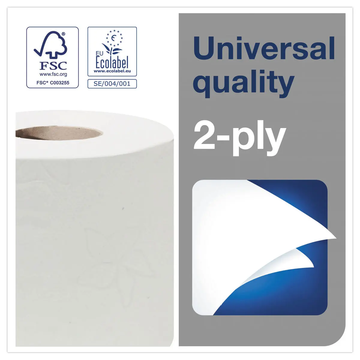48 Toiletpapierrollen Universal - TORK