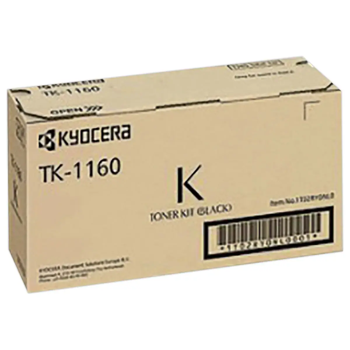 TK1160 KYOCERA ZWART PAG.