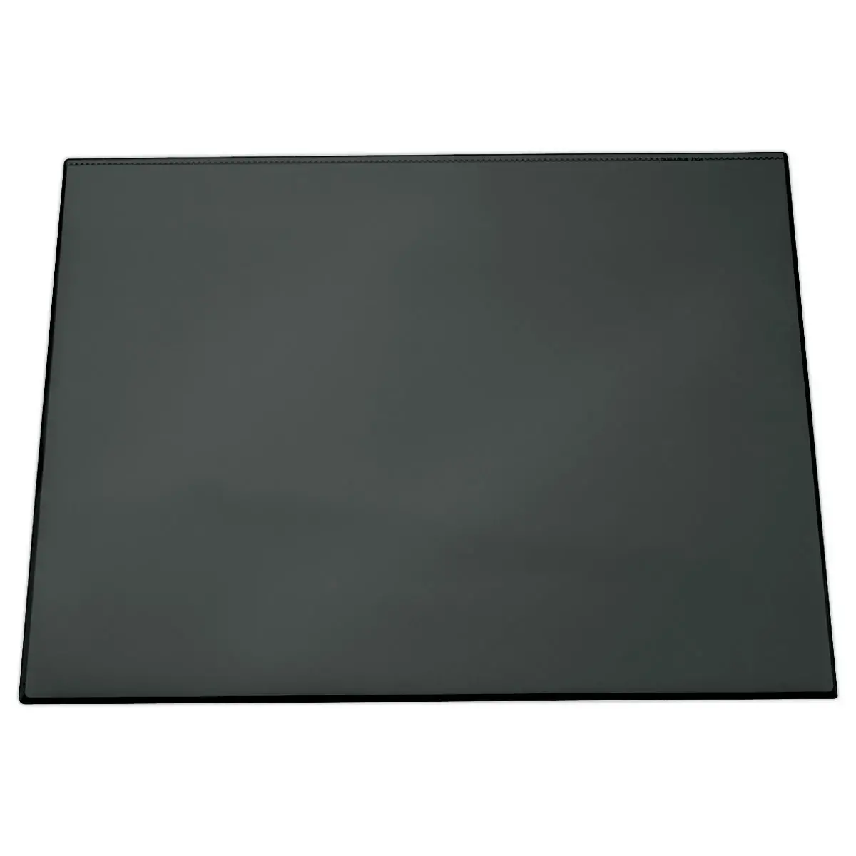Bureauonderlegger met zachte flap - anti-reflecterend - zwart PVC