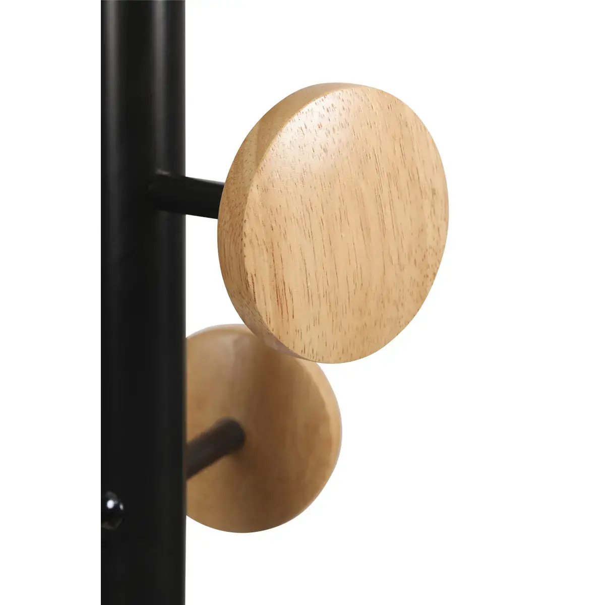 Kapstok MUSIC 6 houten haken