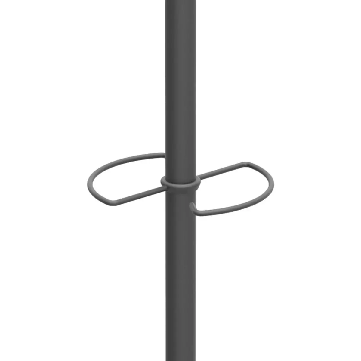 Kapstok MUSIC 6 houten haken